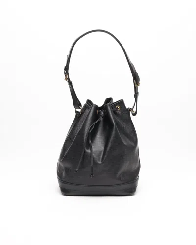 Pre-owned Louis Vuitton Epi Noé Gm Bag In Black