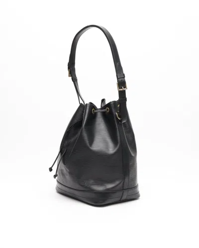 Pre-owned Louis Vuitton Epi Noé Gm Bag In Black