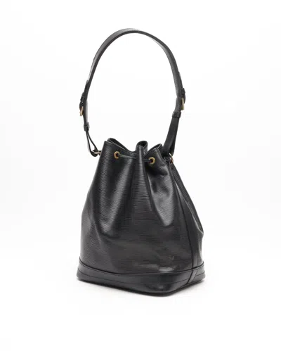 Pre-owned Louis Vuitton Epi Noé Gm Bag In Black