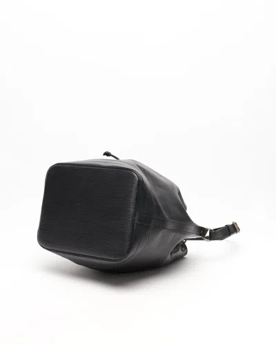 Pre-owned Louis Vuitton Epi Noé Gm Bag In Black