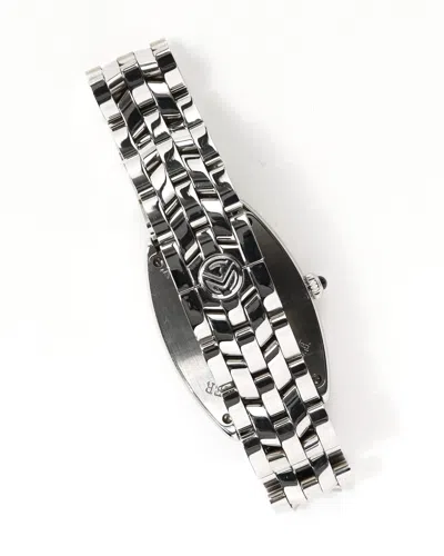 Franck Muller Casablanca Cintrée Curvex 25mm Ref 1752qz Watch In Metallic