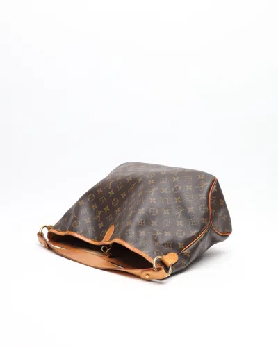 Pre-owned Louis Vuitton Monogram Delightful Pm Bag In Brown