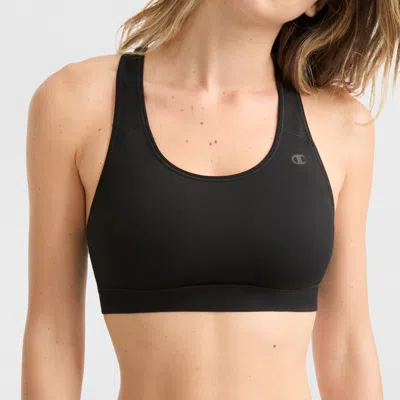 Champion Absolute Eco Sports Bra Womens Black Racerback Pullover Fts1440 In Black