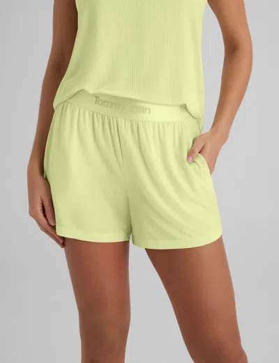 Tommy John Women's Second Skin Luxe Rib Sleep Short In Pink