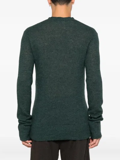 Rier V-neck Sweater In Green
