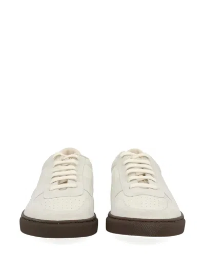 Common Projects Minimalist Low-top Sneakers With Contrasting Sole In Neutral