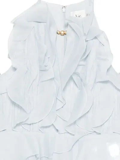 CLEO 荷叶边分层式迷你连衣裙