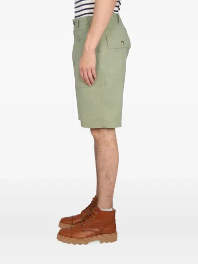 Engineered Garments Bermuda Fatigue In Green