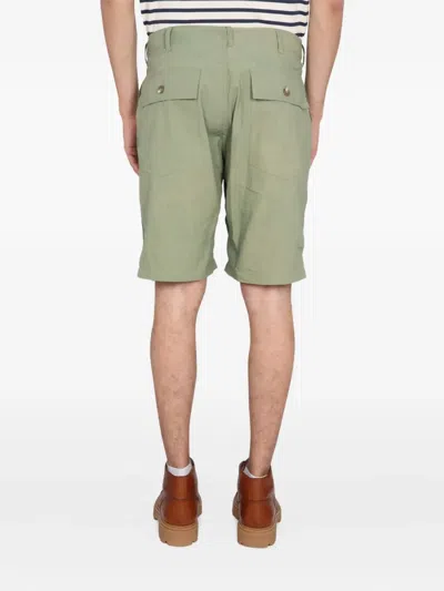 Engineered Garments Bermuda Fatigue In Green