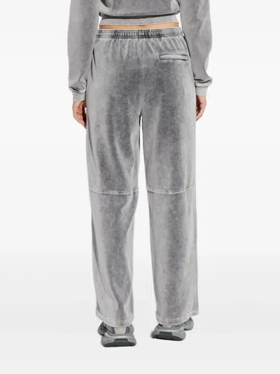 Alexander Wang Mid Rise Articulated Leg Pant Clothing In Gray