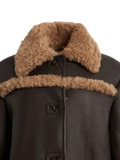 Bally Pocket Leather Jacket In Black