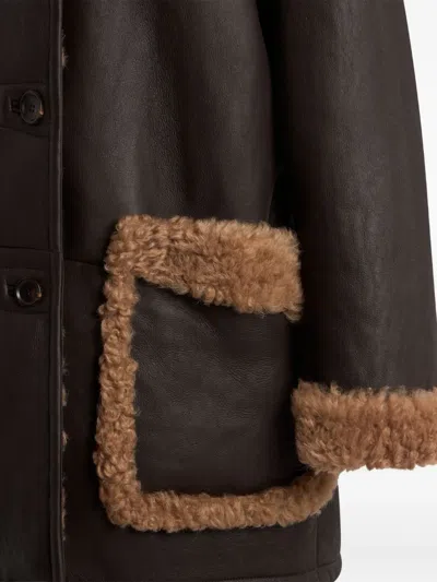 Bally Pocket Leather Jacket In Black