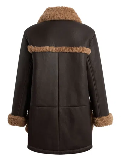 Bally Pocket Leather Jacket In Black