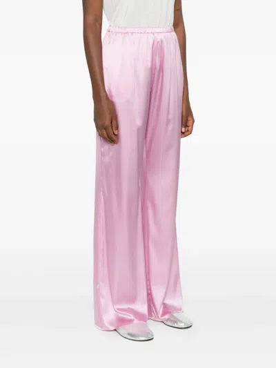Purotatto Elasticated-waistband Trousers In Pink