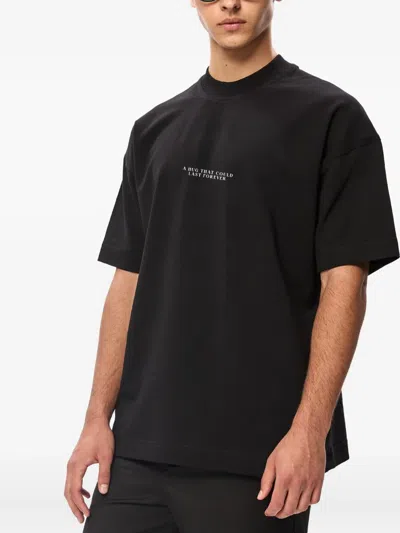 Hamza Botticelli Printed T-shirt In Black