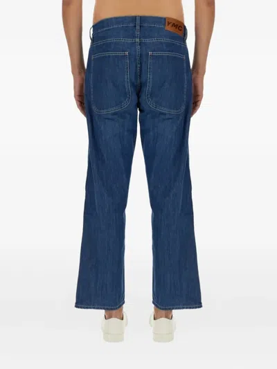 Ymc You Must Create Five-pockets Jeans In Blue