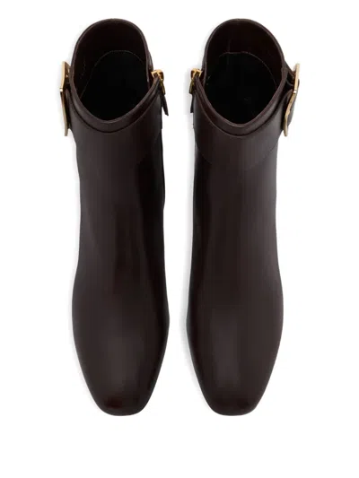 Bally 40mm Boucle Boots In Brown