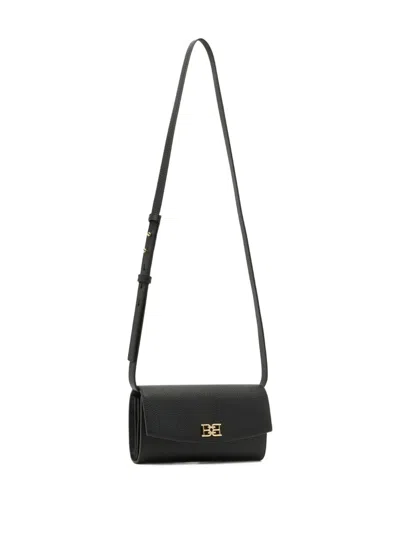 Bally Grained B-chain Wallet In Black