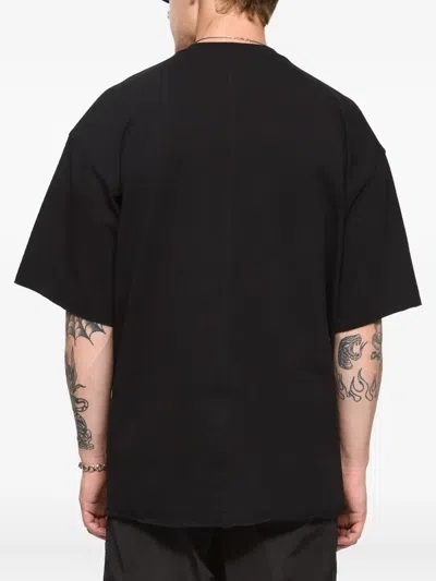 Hamza Serenity Graphic T-shirt In Black