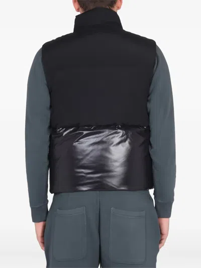 Duvetica Snap-button Gilet In Black