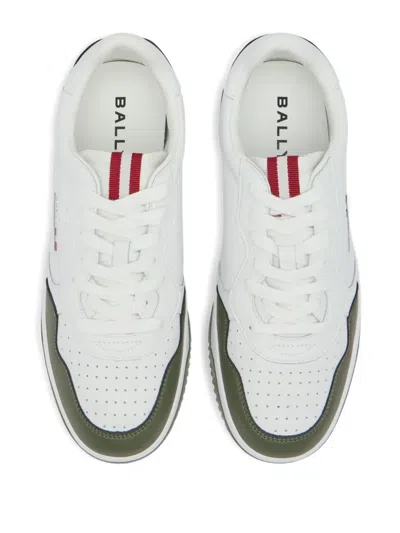 JASPER 缎带细节皮质运动鞋