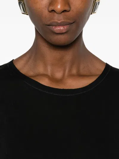 Purotatto Crew-neck T-shirt In Black