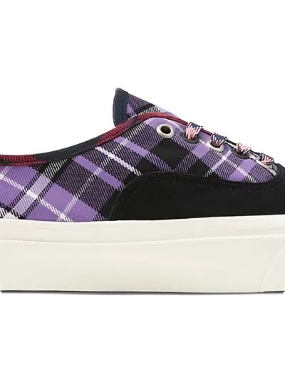 Vans Authentic 44 Dx Plaid-panel Sneakers In Multi