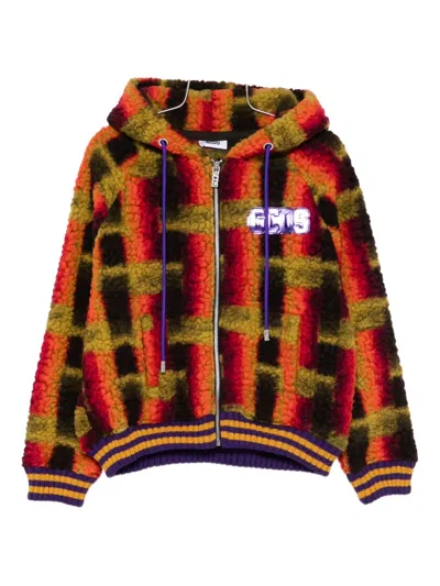 Gcds Hooded Jacket In Multi