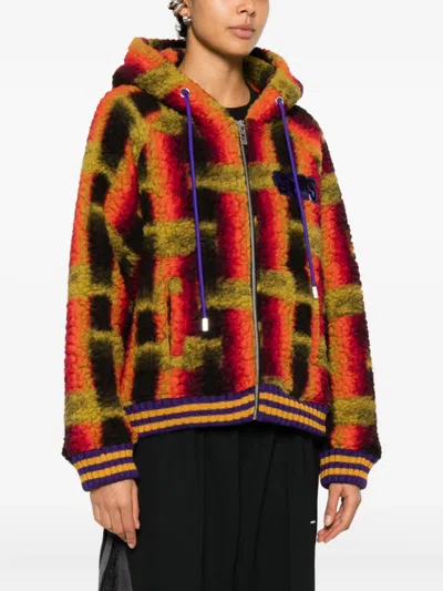 Gcds Hooded Jacket In Multi