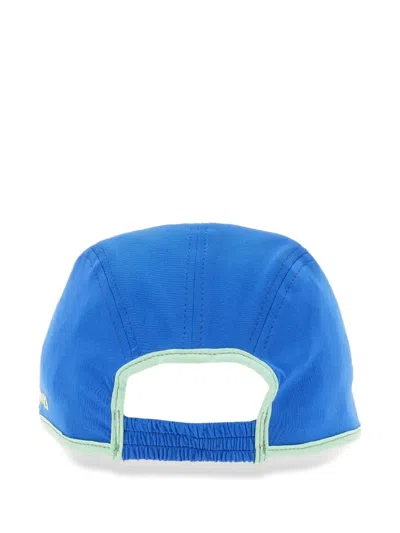Sunnei Contrast-trim Cap In Blue