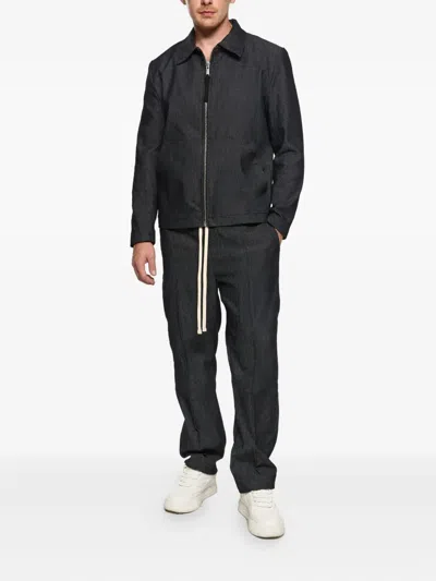 Hamza Six Zipped Jacket In Black