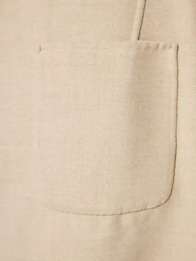 Eleventy Button Pocket Reversible Coat In Brown