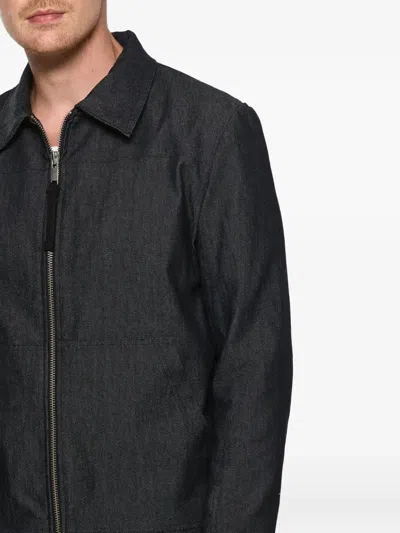 Hamza Six Zipped Jacket In Black