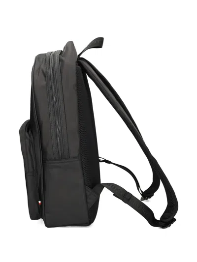 Tommy Hilfiger Zip Pocket Backpack In Black