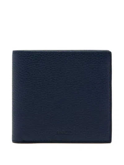 Bally York Grained-leather Bifold Wallet In Black