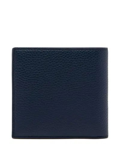 Bally York Grained-leather Bifold Wallet In Black