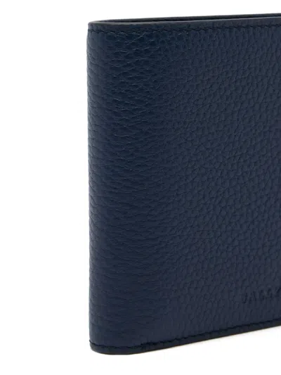 Bally York Grained-leather Bifold Wallet In Black