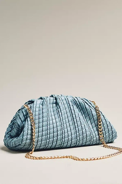 Urban Expressions Oversized Woven Leather Clutch In Multi