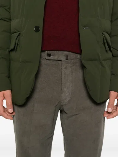 Incotex Corduroy Trousers In Brown