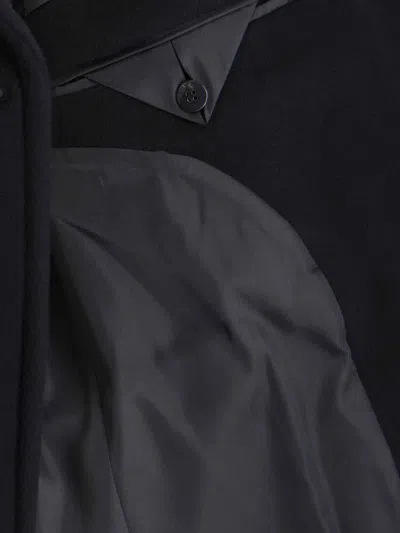 Ader Error Double-breasted Jacket Flap Pockets In Black