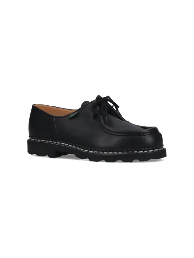 Paraboot Michael Derby Shoes In Black