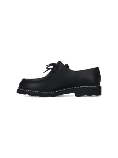 Paraboot Michael Griff Derby Shoes In Black