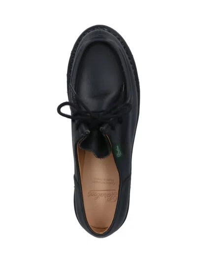 Paraboot Michael Griff Derby Shoes In Black