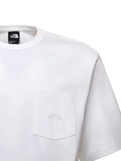 The North Face Dome Relaxed Pocket T-shirt In White