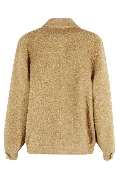 Blazé Milano Long Sleeve Casual Jackets In Brown