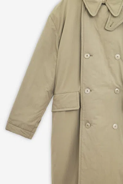 Our Legacy Duvet Trench Coat In Neutral