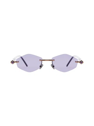 Kuboraum Maske P60 Sunglasses In Purple