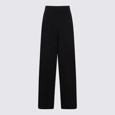 Fabiana Filippi Wide-leg Casual Pants In Black