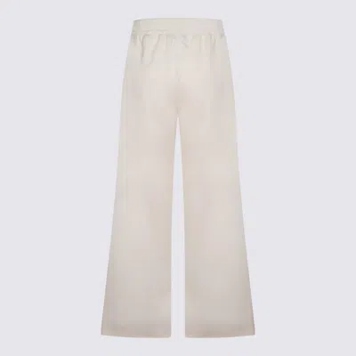 Fabiana Filippi Trousers Light And Natural In Neutral
