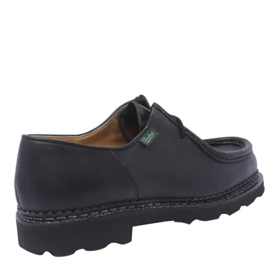 Paraboot Edged Michael Derby Shoes In Black